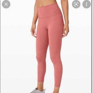 Lululemon rose wonder train legging